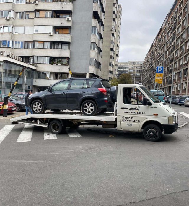 Šlep služba u Mirijevu